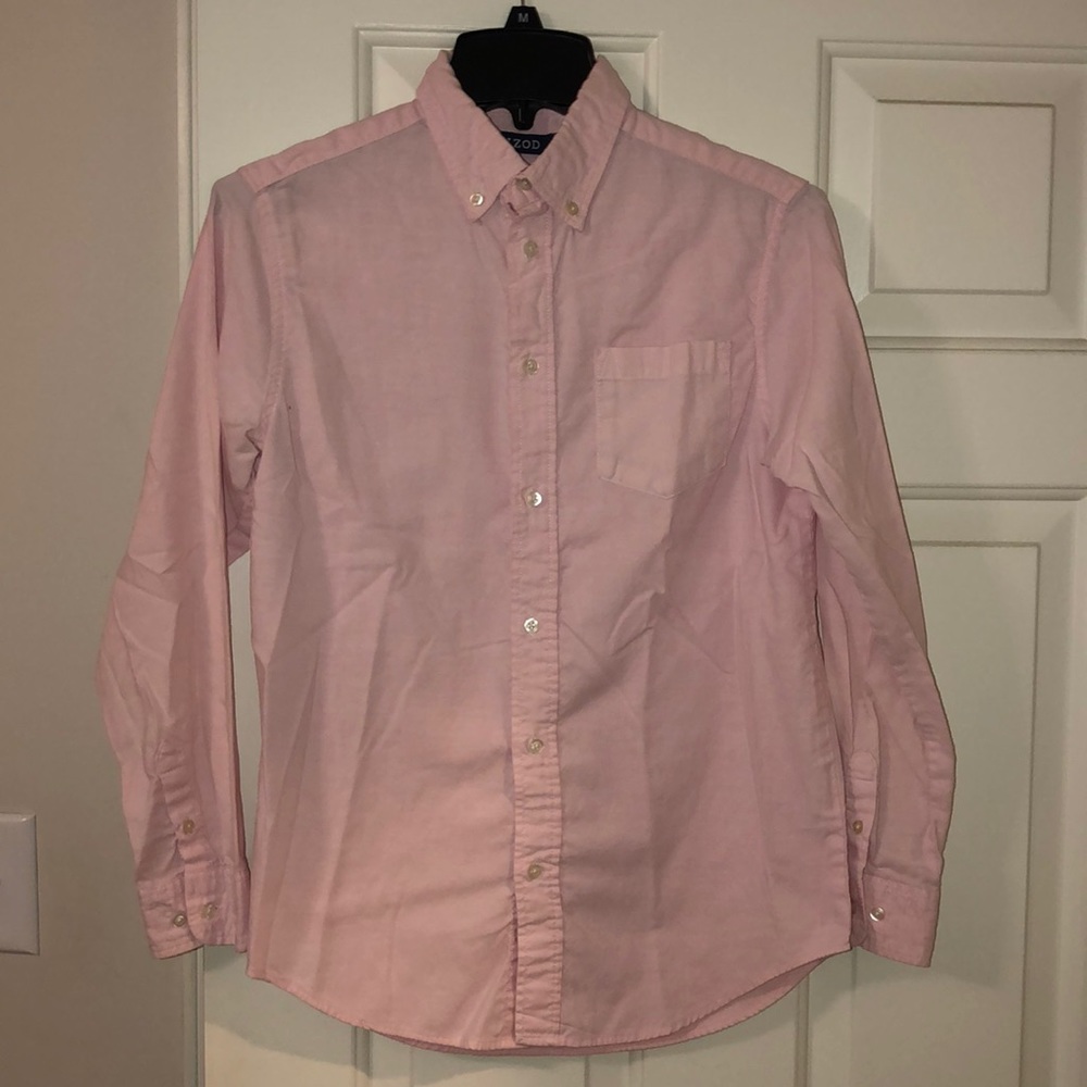 Baby pink dress shirt